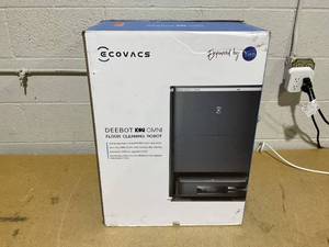 lot 99 image: ECOVACS DEEBOT X2 OMNI Robot Vacuum & Mop (8000Pa Suction, Auto Empty & Hot Air Drying)