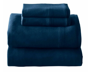 lot 134 image: 4PCS King Size Better Homes & Gardens Blue Cove Adult Jersey Sheet Set