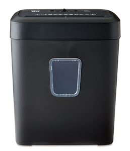 lot 143 image: PenGear 6-Sheet Cross-Cut PaperCredit Card Shredder with 3.7 Gallon Bin, Black, Home & Office Use