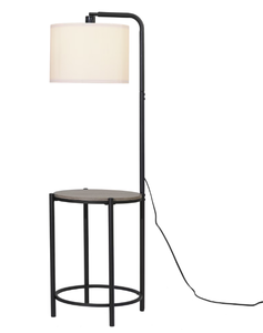 lot 147 image: Mainstays 54-Inch Mid-Century Style Floor Lamp