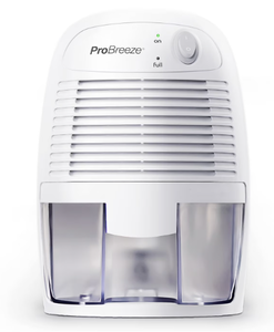 lot 179 image: Pro Breeze Mini Portable Dehumidifier, 17oz Ultra Quiet Compact Peltier Dehumidifier
