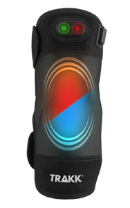 lot 254 image: TRAKK Hot & Cold Knee Multi-Purpose Brace Massager with Soothing Heat, Cold Pack, and Vibration Massage Modes