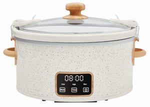 lot 277 image: The Pioneer Woman 6 Qt Digital Slow Cooker with Locking Lid