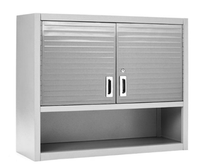 lot 51 image: Seville Classics UltraHD  Wall Cabinet
