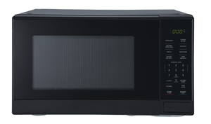 lot 86 image: Mainstays 1.1 Cu. ft Microwave Oven in Black