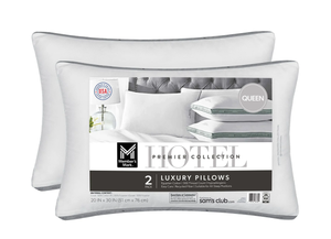 lot 440 image: 2-Pack Of Members Mark Luxury Pillows