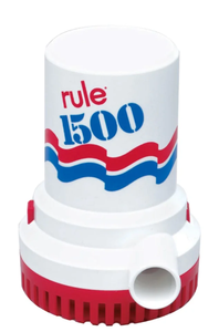 lot 458 image: Rule 1500 GPH Standard Bilge Pump