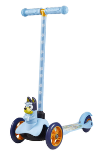 lot 482 image: Bluey Ride-N-Glide Buddies 3D Toddler Scooter