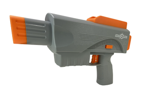 lot 486 image: Splatrball Full Auto 375 Mini Water Bead Blaster Kit Gray  Orange