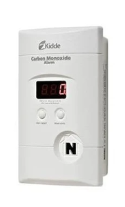 lot 384 image: LOT OF 2 Kidde Plug in Carbon Monoxide Alarm with Digital Display KN-COPP-3