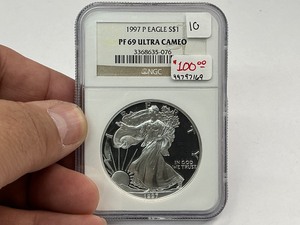 lot 10 image: 1997-P NGC ASE PF69 Ultra Cameo