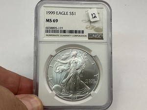 lot 12 image: 1999 NCG ASE MS69
