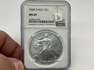 lot 20 image: 2008 NGC ASE MS69