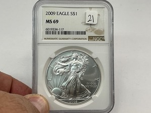 lot 21 image: 2009 NGC ASE MS69