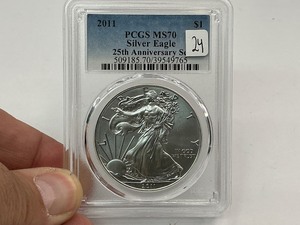 lot 24 image: 2011 PCGS ASE MS70