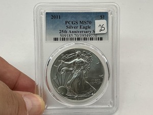 lot 25 image: 2011 PCGS ASE MS70
