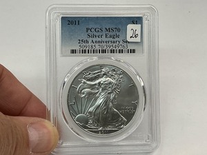 lot 26 image: 2011 PCGS ASE MS70