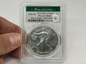 lot 40 image: 2020-P NGC ASE MS69