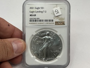 lot 51 image: 2021 NGC ASE MS69