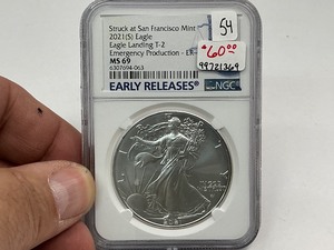 lot 54 image: 2021-S NGC ASE MS69