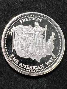 lot 14 image: 1 TROY OZ .999 FINE SILVER JOHNSON MATTHEY ROUND