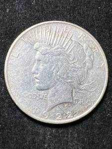 lot 29 image: 1922-D US PEACE SILVER DOLLAR
