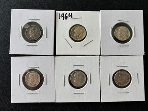 lot 17 image: Roosevelt Silver Dimes