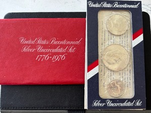 lot 39 image: 1976-S Bicentennial Silver Set Uncirculated