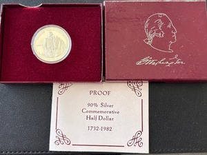 lot 64 image: 1982-S Washington Silver Half Dollar Proof