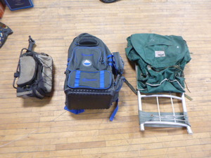 lot 50 image: Backpacks