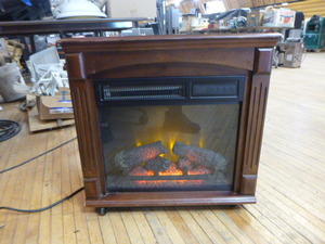 lot 98 image: Twin Star Portable Electric Fireplace