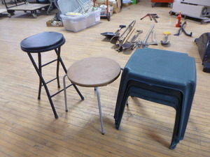 lot 133 image: Small Tables and Stool