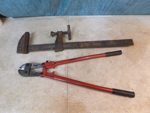 lot 136 image: Bolt Cutter and Clamp