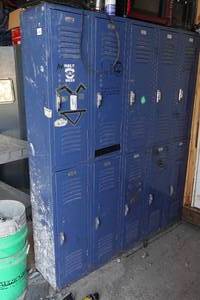 lot 256 image: Row of Lockers