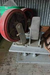 lot 361 image: Large Caster Wheels