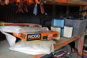 lot 384 image: Assorted Shop Vac Parts - Filters, Attachments