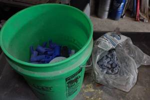 lot 419 image: Assorted Concrete Stands and Supports