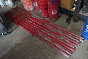 lot 446 image: Float Pole Extensions - Red