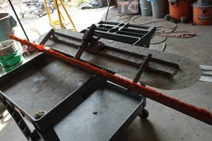 lot 458 image: Concrete Glider with Chameleon Brush