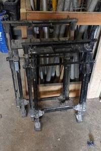 lot 465 image: 2 Rolling Tool Stands