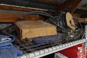 lot 847 image: Tarps and Pipe Insulation