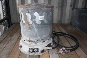 lot 297 image: Propane Top Hat Heater