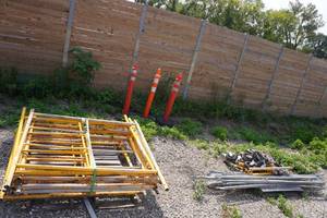 lot 186 image: Biljax 5 Scaffold Frames