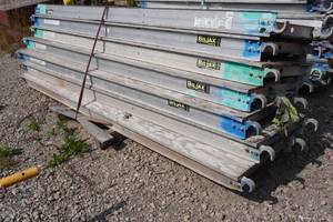 lot 187 image: Biljax Wood Top Scaffold Planks