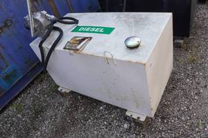lot 216 image: Diesel Auxiliary Fuel Tank with Pump