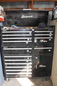 lot 240 image: Homak H2 Pro Rolling Tool Chest