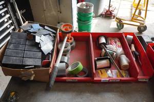 lot 469 image: Assorted Tape and Tools