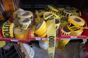 lot 492 image: Caution Tape