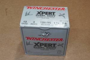 lot 486 image: 25 Winchester Xpert 12 Ga 3 Steel BB Shot Shotshells