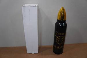 lot 26 image: Hot or Cold Bullet Shaped Id Rather Be Hunting Thermos